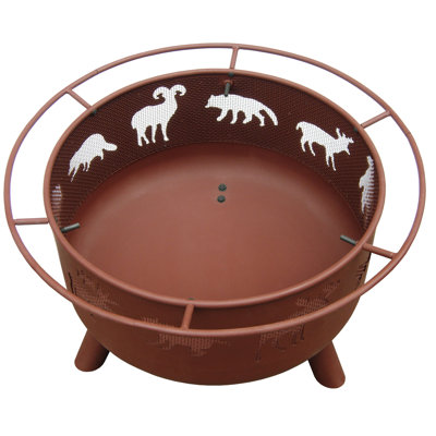 Big Sky Round Steel Smokeless Fire Pit