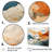 Abstract Orange And Blue River Ink - Abstract Marble Wall Art-1083608629-1115386563-1115386560