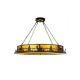 Himes 12 - Light Dimmable Drum Chandelier