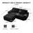 82"  Wide Tufted Corduroy Comfy Cloud Couch L-Shaped Modular  Sectional Loveseat Sofa with Deep Seat and Movable Ottoman-2060431393-2060431420-2060431417