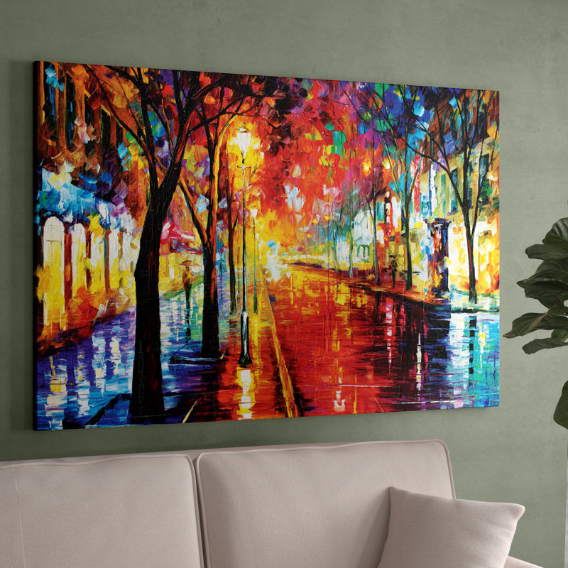 Leonid Afremov - Wrapped Canvas Print, 152.5 cm H x 101.5 cm W