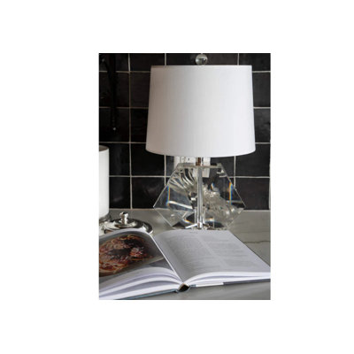 Lampe de table en cristal Stefanos