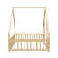 Lit double en bois en forme de maison avec clôture, garde-corps, naturel-1092365641-1092365636