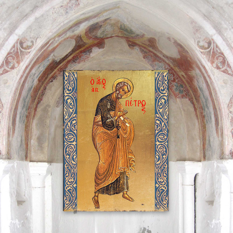 « inspire icon », peinture saint pierre