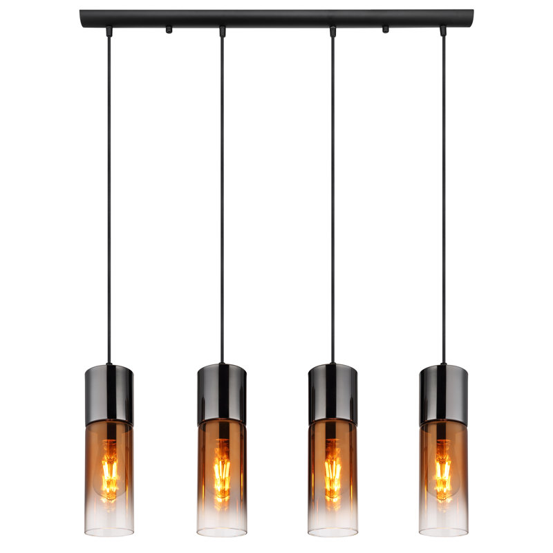 Chauntell 4 - Light Matte Black Pendant