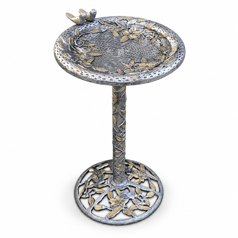 Bain d'oiseaux Wendling, Étain antique