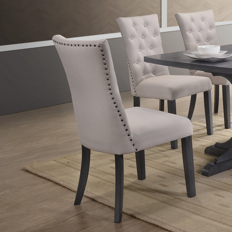 Chaise de salle à manger rembourrée Russellville
