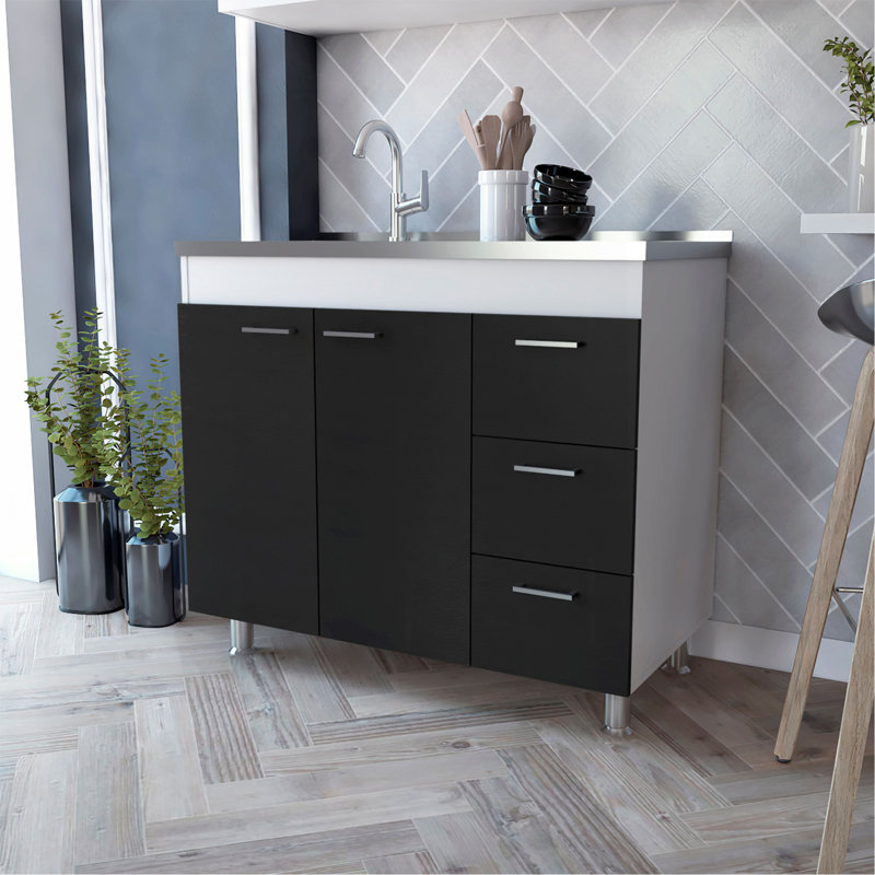 3-Drawer Base Cabinet And