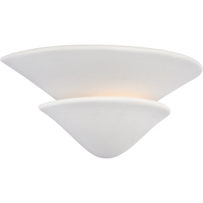 Resin LED Flush Mounted Sconce