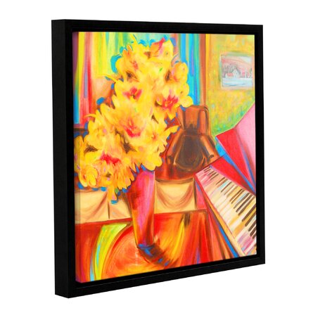 Just Before Dinner Gallery Wrapped Floater-Framed Canvas