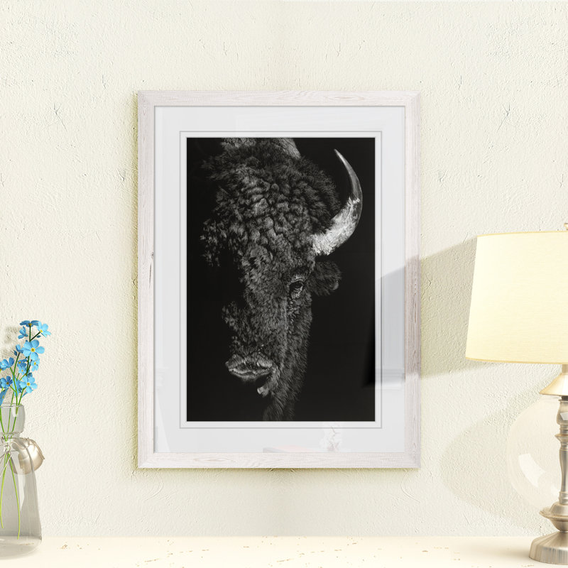 « black jetez i » par paul cezanne-picture picture, H 28 po x l 38 po x 1,25 po, Imprimé encadré blanc, Blanc