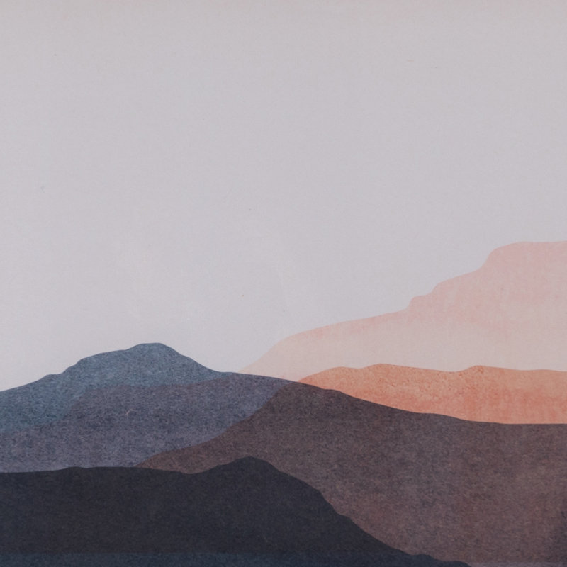 Landscape 3 by Kelly Colchin - Floater Frame Painting