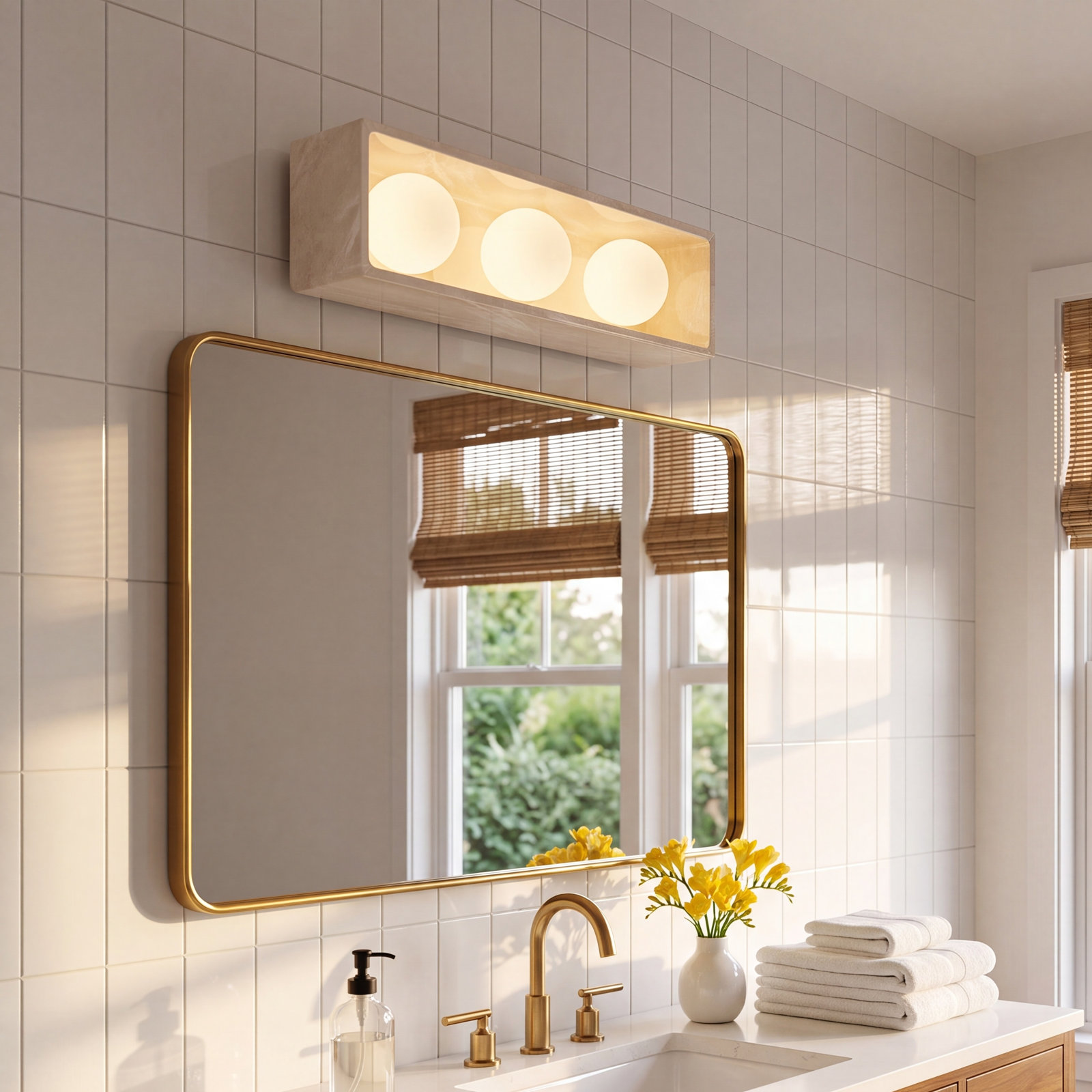 Vicini 3 - Light Dimmable Bath Bar