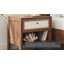Capri Wood Grain Nightstand In Walnut