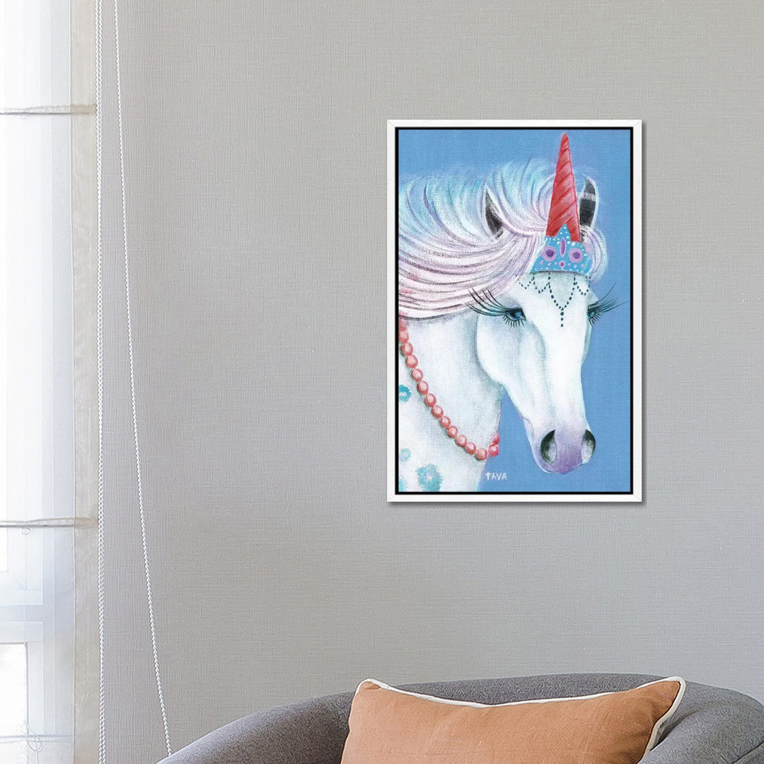 Einhorn I von Tava Studios - Galerie-verpackte Leinwand Giclée