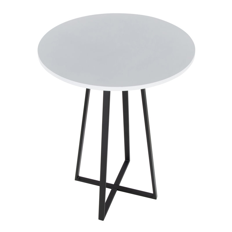 Table de bar et de comptoir Rayna, Noir, noir, noir, noir, 36", Noir, noir, noir, noir