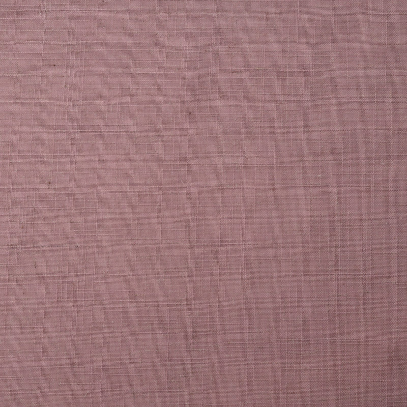 Linen Blend Single Shower Curtain, Dusty Pink