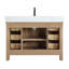 Ensemble de meuble-lavabo simple avec miroir Javier-1168159672