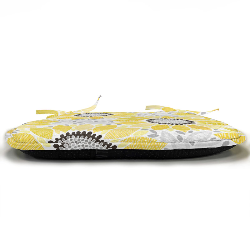 Sun Flower Chair Pad Cushion