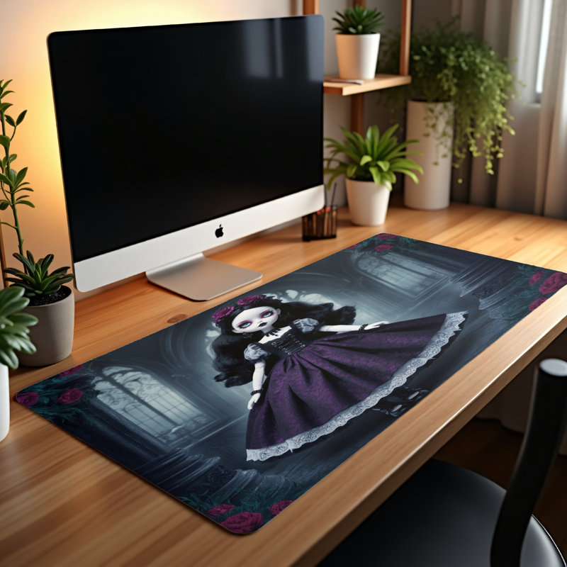 Polyester Desk Pad, 31.5x15.5