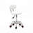 Salon Backed Adjustable Height Lab Stool with Wheels-1635199110