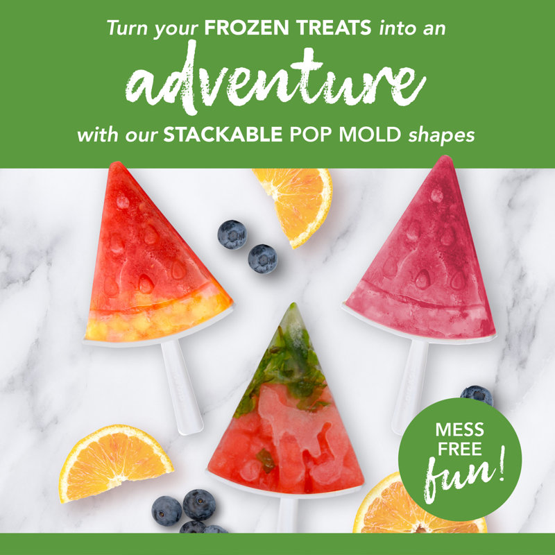Tovolo Watermelon Stackable Pop Molds (Set of 4)