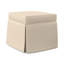 Aria Square Boucle and Velvet Ottoman-70401086