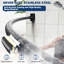 66cm Curved Wall Shower Curtain Pole