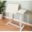 Table réglable avec roulettes, support pour ordinateur portable inclinable et plateau réglable en hauteur pour le lit ou le canapé, pour plus de confort et de commodité-1992943869
