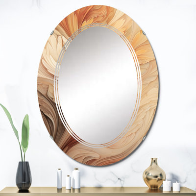Dilton - Miroir mural moderne ovale