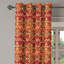 Rideau décoratif à œillets 2 panneaux Dakota Fields, 50 po, brun orange pâle-1375606019