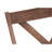 2Pcs Kitchen Dining Chairs, Walnut Finish Frame, Brown Upholstered Seat, Transitional Style, Foam Padding