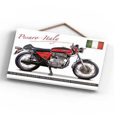 Pesaro Italy Bike - Print on MDF