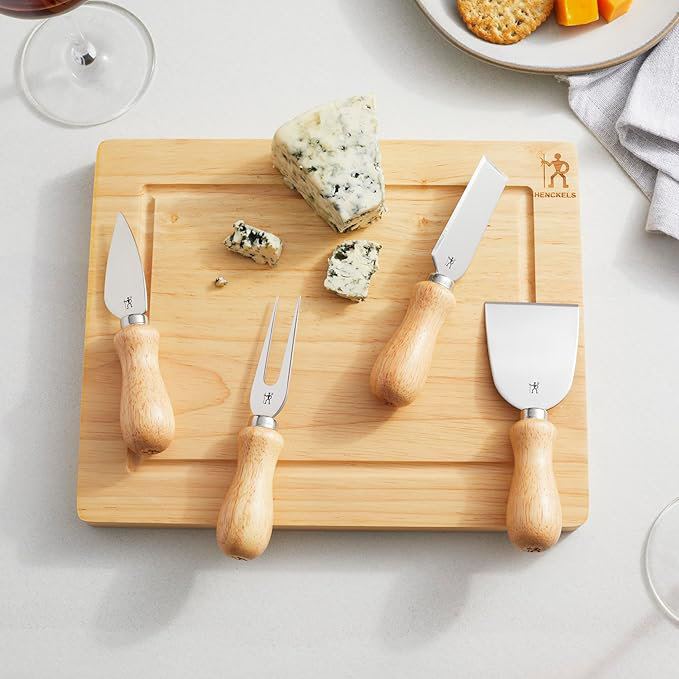 HENCKELS 5-Piece Cheese Knife Set HENCKELS