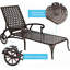Aluminium Cast lounge chair-1154345015