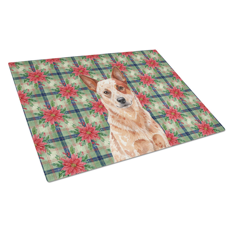 Planche à découper en verre Red Heeler