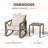 3 Piece Outdoor Patio Seating Set-389273441