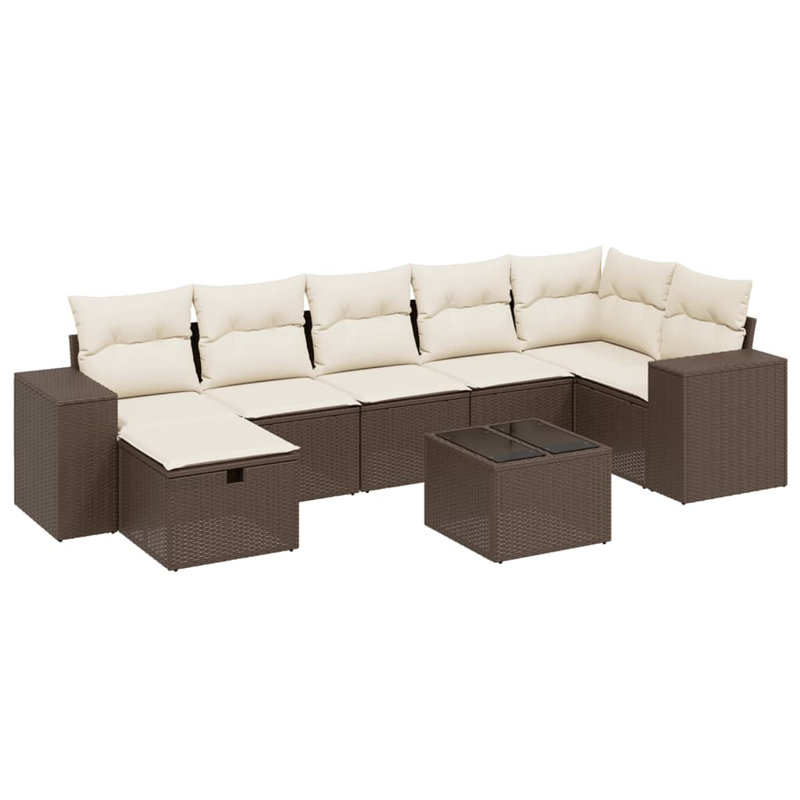 Ensemble de canapé de jardin Vidaxl