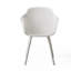 Chaise blanche en polypropylène blanc Lotus