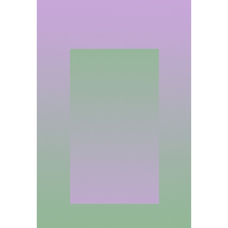 Wrapped Canvas Print, 76.2 cm H x 50.8 cm W, Purple/Green