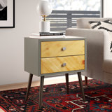 Charly 20'' W Solid Wood Nightstand