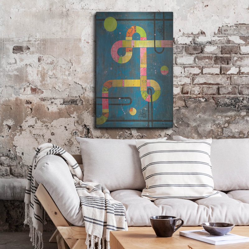  «The Art Of Play 1» par Bebe Keith, art mural en métal, 24 po x 36 po