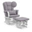 Fauteuil oscillant et coulissant avec repose-pieds Tuscany-14352737-14352739