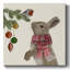 Lapin et merle sur toile-1330437958
