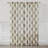 Sofia Flower Block Bouquet Linen Textured Window Curtain Panels Clay/Teal Pair 37x84