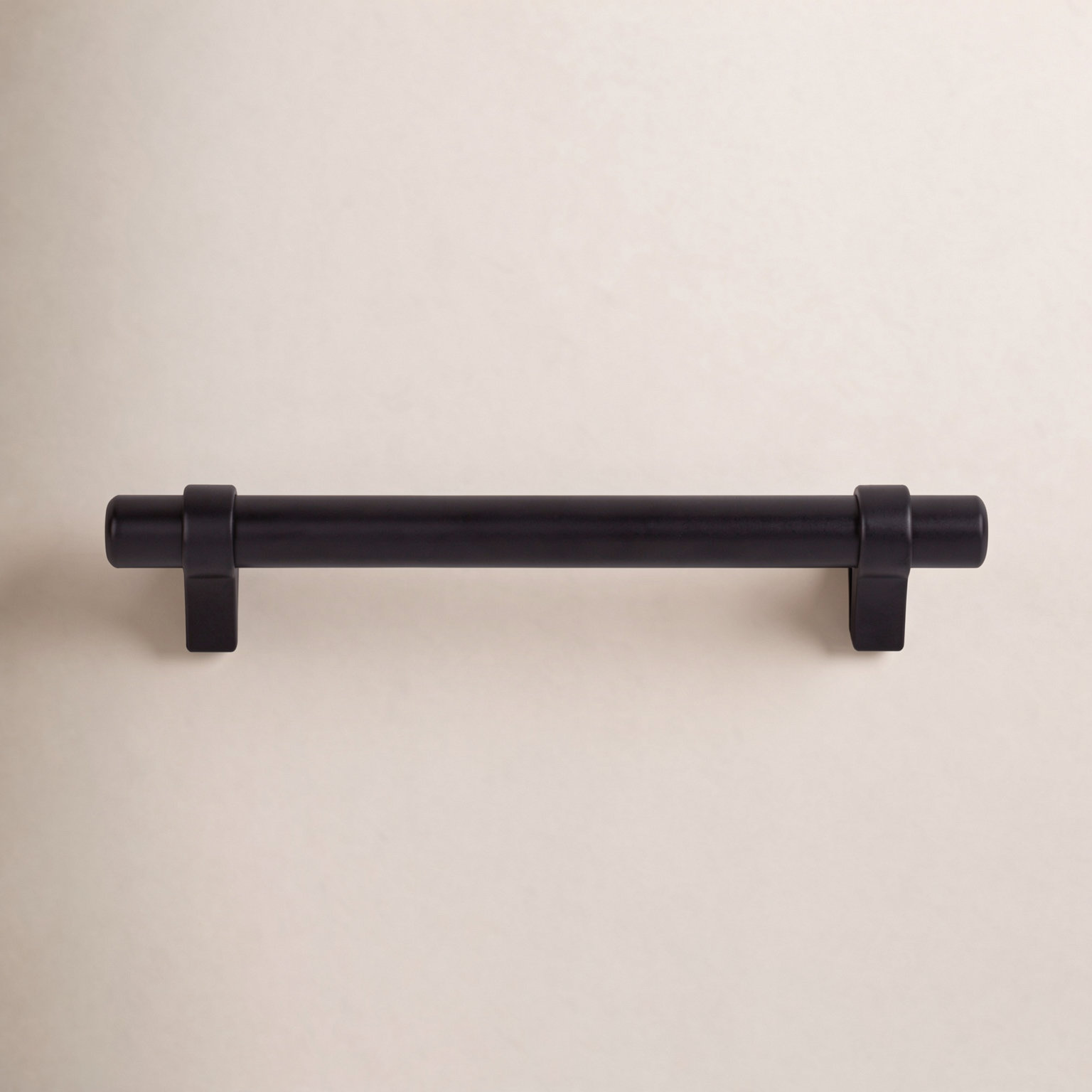 Key Grande 5" Bar Cabinet Pull, Matte Black