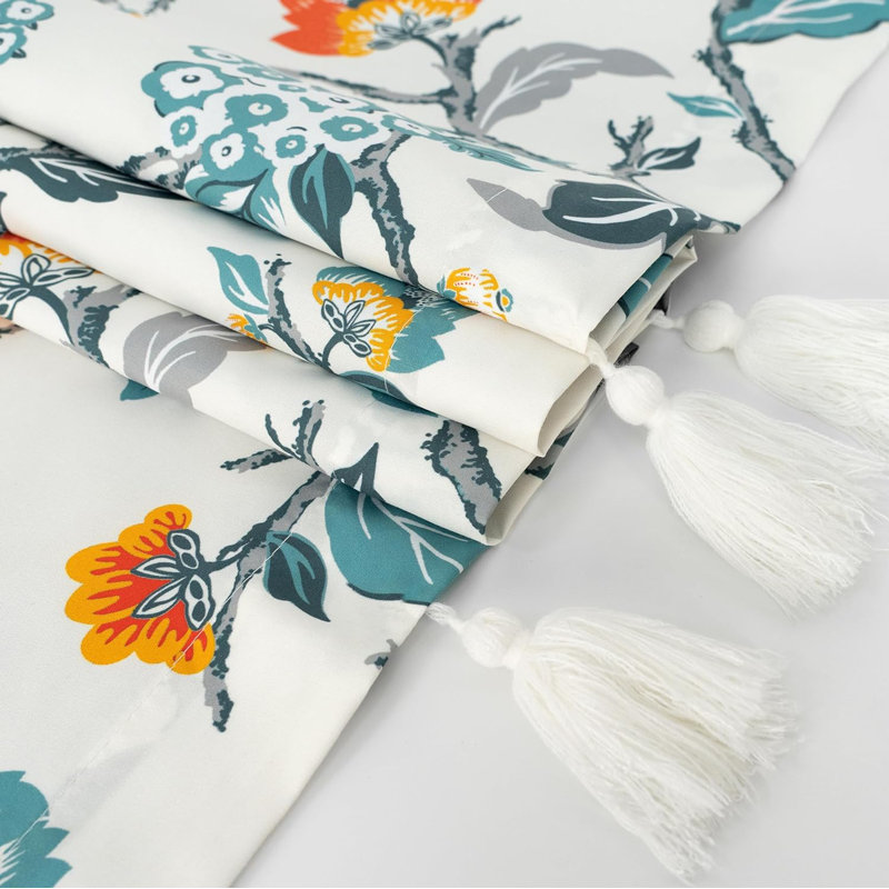 Menika Floral Tailored Window Valance