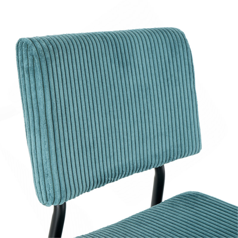 Chaises de salle à manger, 2, Turquoise