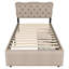 Caroyln Upholstered Storage Bed-628395203