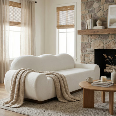 Modern Upholstered Chenille Sofa